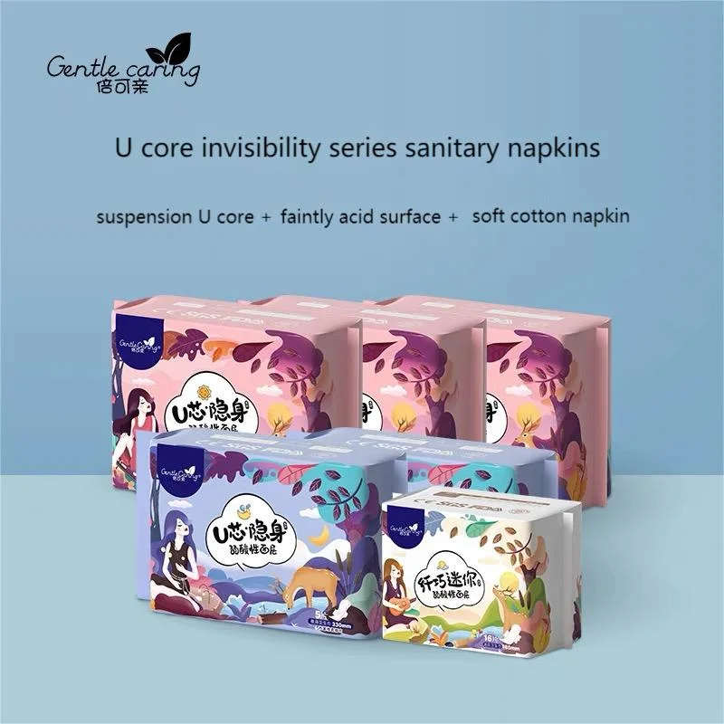 Es Top Sheet Sanitary Pad for Lady Menstruation Use