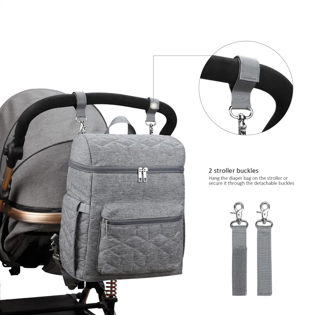 Stylish Travel Maternity Cooler Nappy Bag Mommy Baby Diaper Backpack Bags